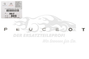 Schriftzug Peugeot 866667