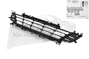 Lüftungsgitter für Stoßstange Peugeot 9807631180