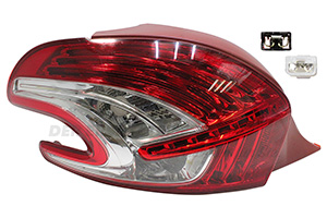 9672628280 Heckleuchte Peugeot