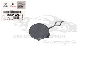 Klappe für Abschlepphaken Peugeot 1607255580