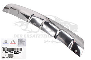 Zier- Schutzleiste für Stoßfänger Peugeot 9678055480