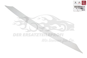 Zier- Schutzleiste für Stoßfänger Peugeot 1610535280