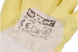 NV Arbeitshandschuhe gelb Gr.10 (75% Nitril) 