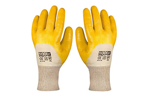  Arbeitshandschuhe gelb Gr.10 (75% Nitril) 