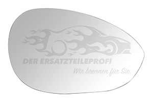 Spiegelglas für Außenspiegel 71740495