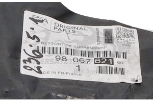9806762180 Fahrwerksfeder Citroen / Peugeot / Opel
