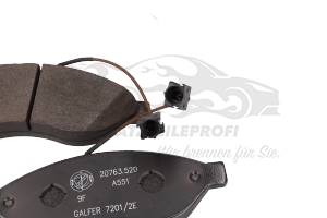 6000629140 Bremsbeläge vorne Fiat