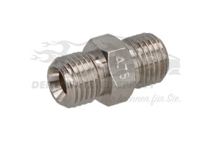 NV Leitungsverbinder für 4,75mm Bremsleitung (Kupfer / Stahl) 