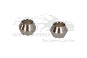 NV Leitungsverbinder für 4,75mm Bremsleitung (Kupfer / Stahl) 