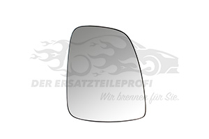 Spiegelglas für Außenspiegel Dacia 963661279R