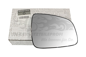 Spiegelglas für Außenspiegel Dacia 963659182R