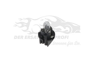 GLUEHLAMPE MIT FASSUNG