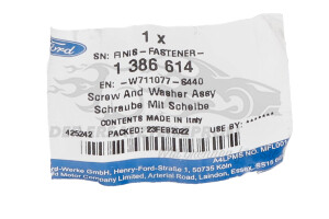 1386614 Schraube,allgemein Ford