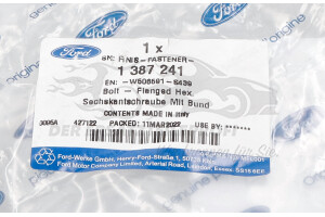 1387241 Schraube,allgemein Ford