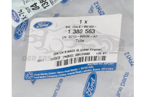 1380563 Kühlmittelrohrleitung Ford