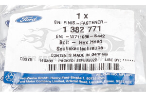 1382771 Schraube,allgemein Ford