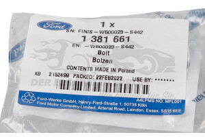 1381661 Schraube,allgemein Ford