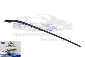 Fensterleiste Ford Fiesta VI 2008-2019 Schrägheck Leiste Edelstahl