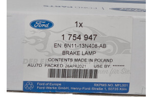 1754947 Zusatzbremsleuchte Ford
