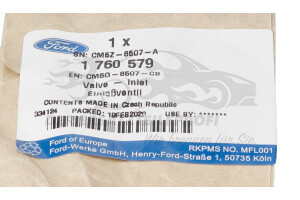 1760579 Einlassventil Ford
