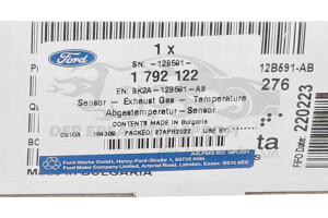 1792122 Sensor, Abgastemperatur Ford
