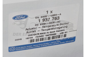 1937763 Stellmotor, Kühlerklappe Ford