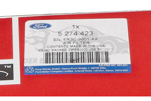 5274423 Luftfilter Ford