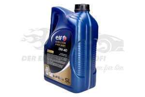 T50005 Motorenöl EVOLUTION R-Tech Sport 0W40 - 5 Liter ELF