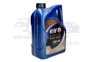T50005 Motorenöl EVOLUTION R-Tech Sport 0W40 - 5 Liter ELF