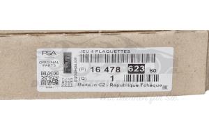 1647862380 Bremsbeläge vorne (Sys.Bosch) Peugeot