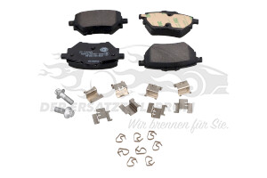 1678167980 Bremsbeläge hinten FTE / Pagid / Valeo