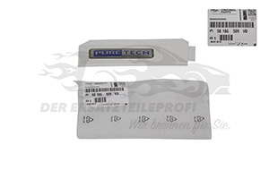 Schriftzug Peugeot 98186509VD