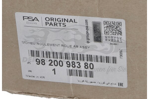9820098380 Radlagersatz Citroen / Peugeot / Opel