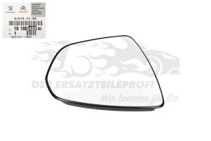 Spiegelglas für Außenspiegel Citroen / Peugeot / Opel 1618048080