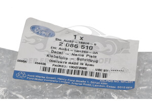 2086510 Schriftzug Ford