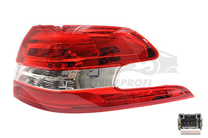 Auto-Rücklicht For Peu-ge&ot 308CC C3 2008 2009 2010 2011 2012 2013 2014  Nebelschlussleuchte Bremslicht Rücklichtmontage Heckstoßstange Rückleuchten