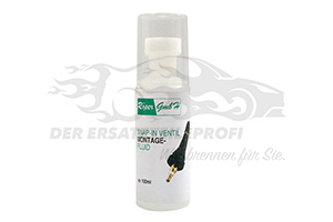 Montagefluid für Snap-In Ventile