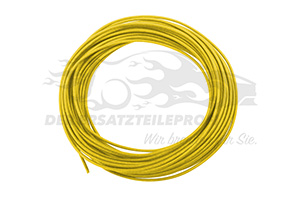 NV Silikonkabel gelb 0,75mm² SenCom