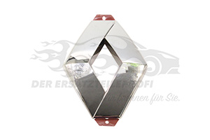 Emblem hinten Rhombe