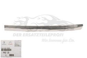 Zier- Schutzleiste für Kühlergitter Peugeot 7452ZQ
