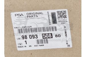 9809350880 Lautsprecher Citroen / Peugeot / Opel
