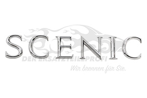 Emblem hinten - Schriftzug Scenic