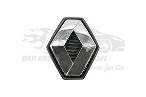 Emblem vorne Rhombe mit Halter