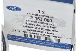 2163000 Lichtscheibe, Seitenmarkierungsleuchte Ford