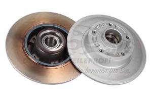 Bremsscheibensatz hinten mit Radlager