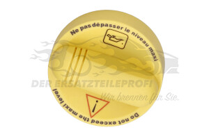 Öleinfülldeckel gelb