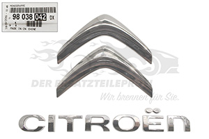 Citroen Emblem (Winkel) für Heckklappe