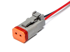 Reparatur-Stecker 2-polig grau