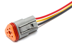 NV Reparatur-Stecker 3-polig grau 