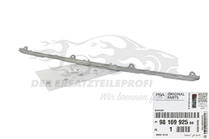 Zier- Schutzleiste für Stoßfänger Peugeot 9816992580